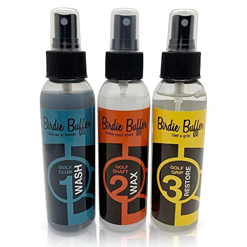Birdie Buffer Golf Club Cleaning 3-Pack